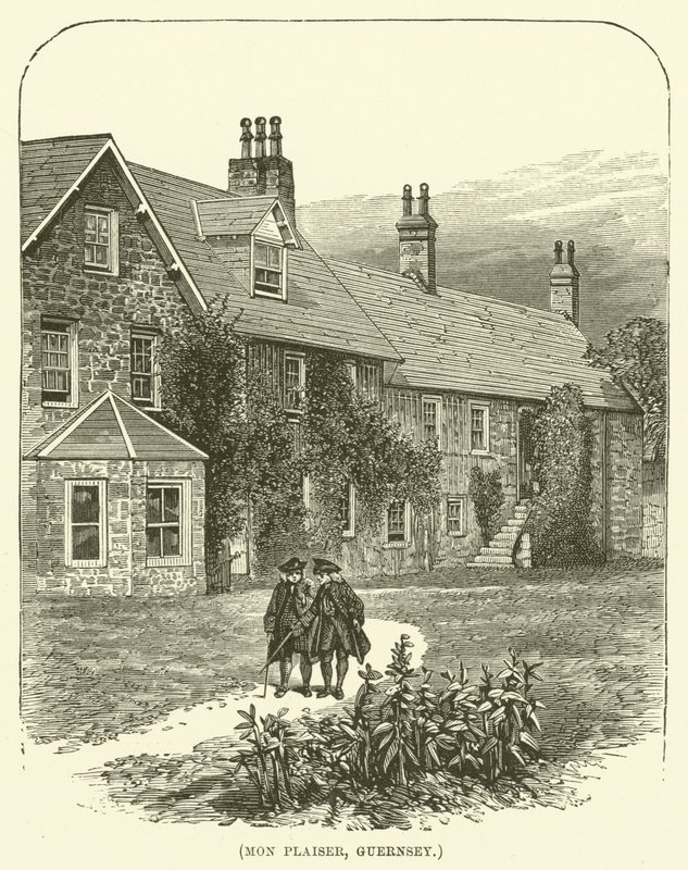 Mon Plaiser, Guernsey (gravure) door English School