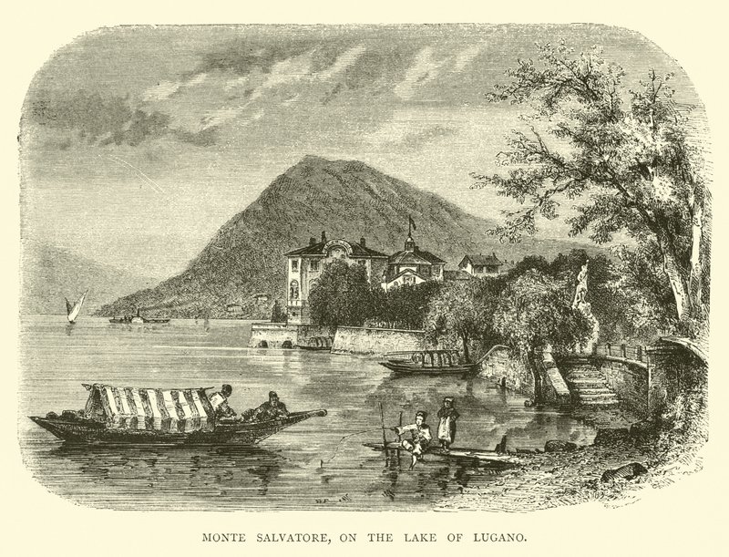 Monte Salvatore, aan het Meer van Lugano door English School