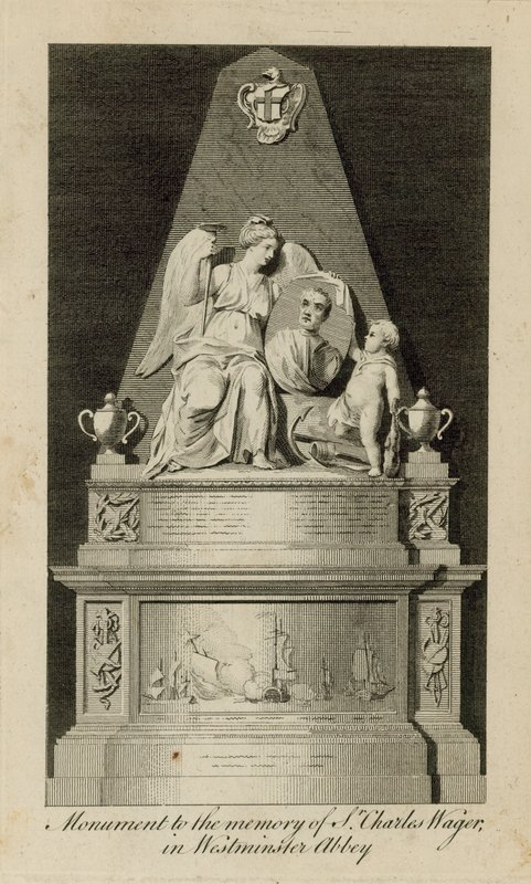 Monument ter nagedachtenis aan Charles Wager door English School