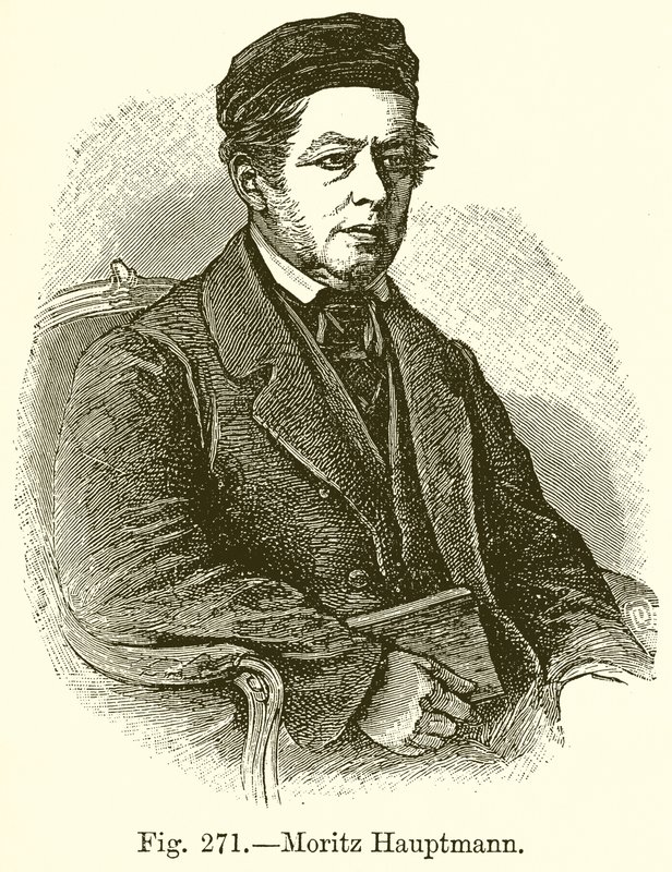 Moritz Hauptmann door English School