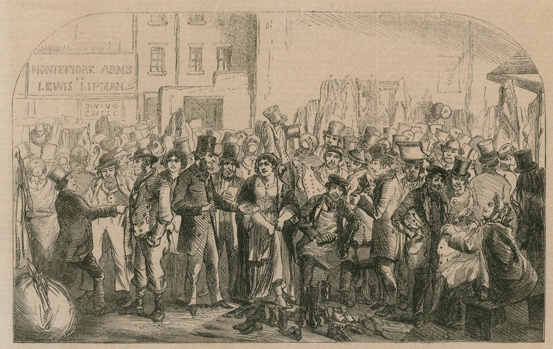 Moses Square, Houndsditch door English School