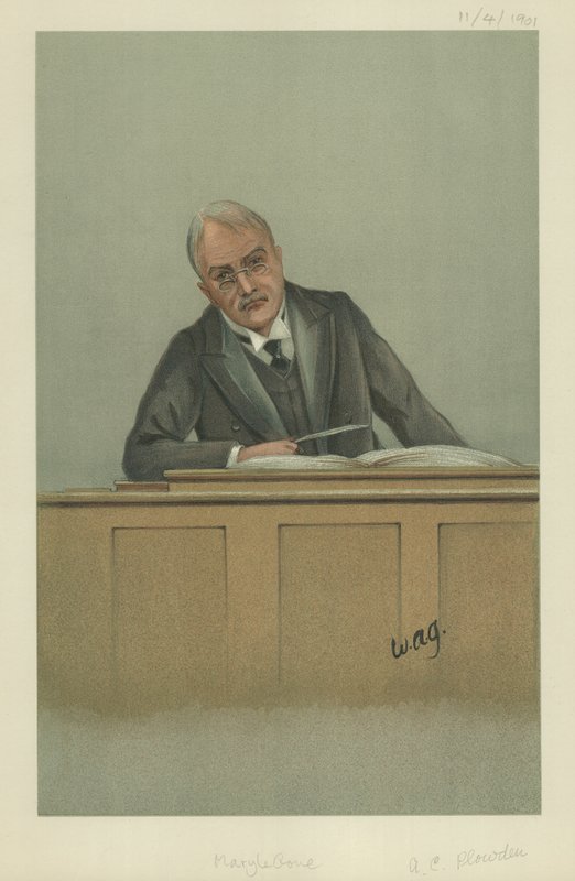 Mr Alfred Chichele Plowden door English School