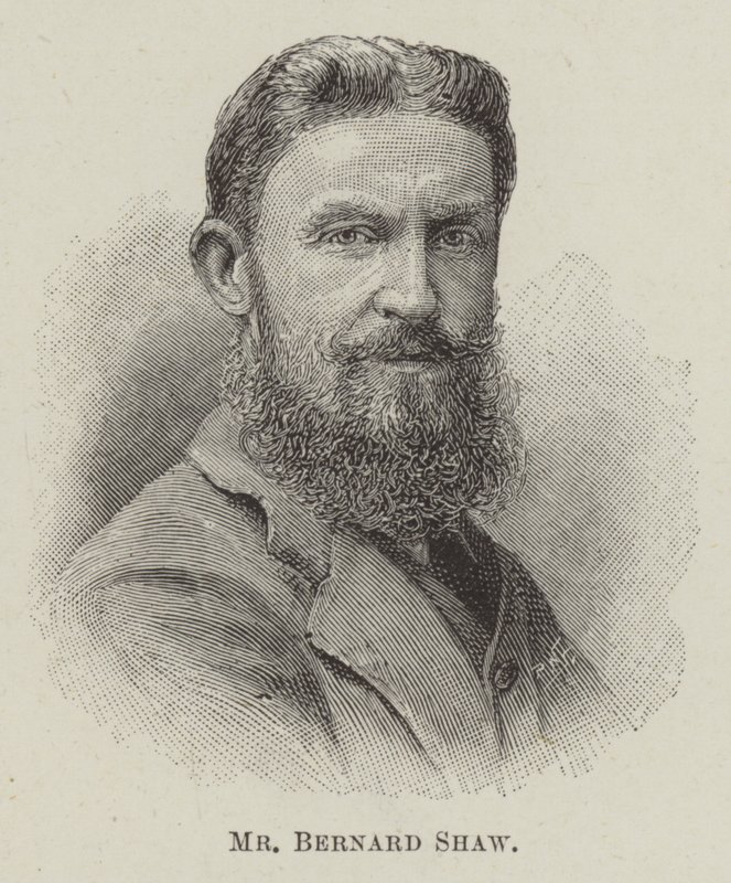 Mr. Bernard Shaw door English School