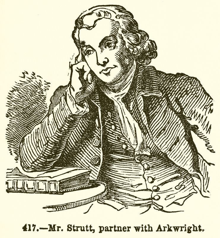 Mr. Strutt, Partner van Arkwright door English School