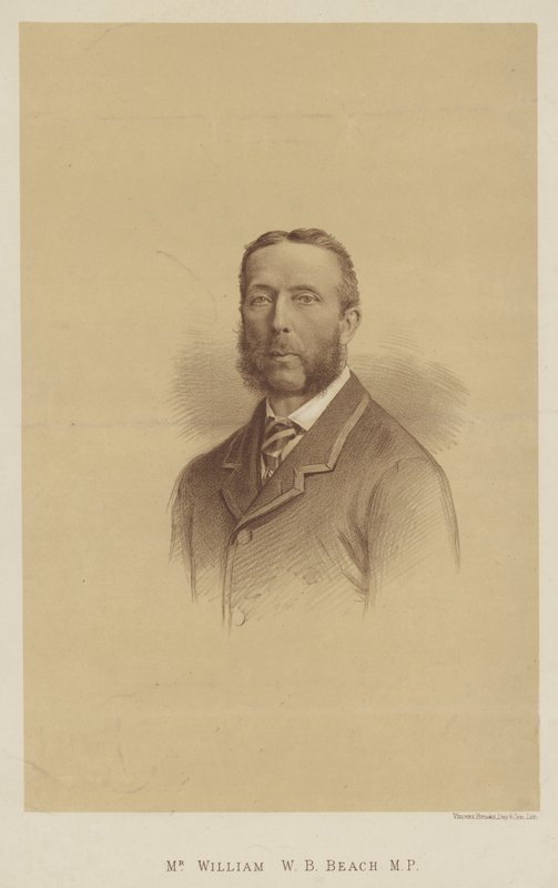 Mr William W B Beach, MP door English School