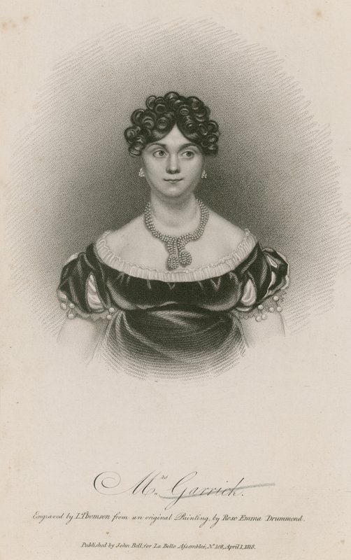 Mevrouw Garrick (Eva Marie Veigel) door English School