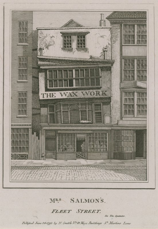 Mevrouw Salmons, Het Waswerk, Fleet Street door English School