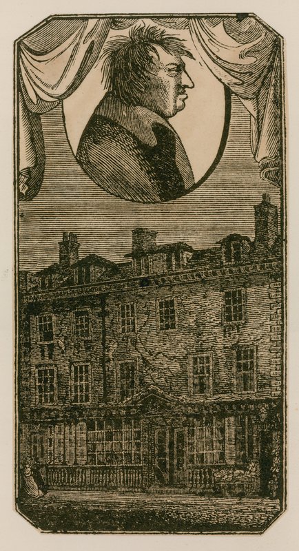 Nathaniel Bentley, de bekende Dirty Dick, van Leadenhall Street, Londen door English School