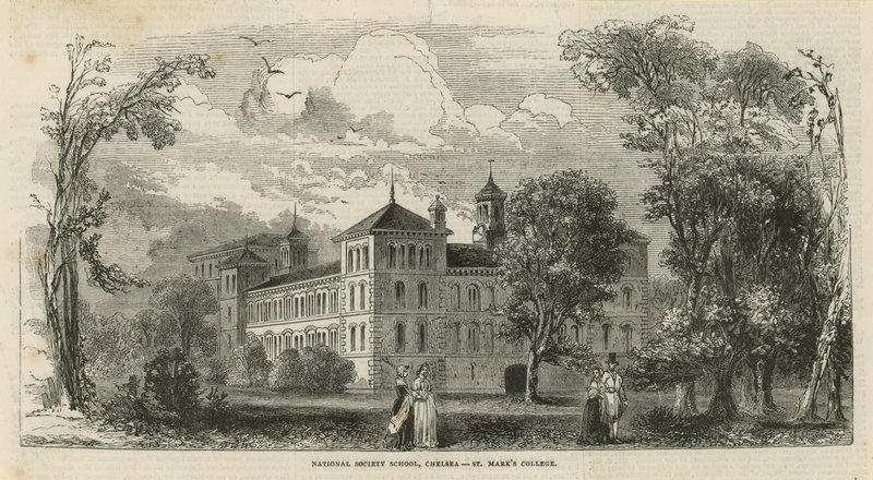 Nationale Vereniging School, Chelsea - St. Marks College door English School