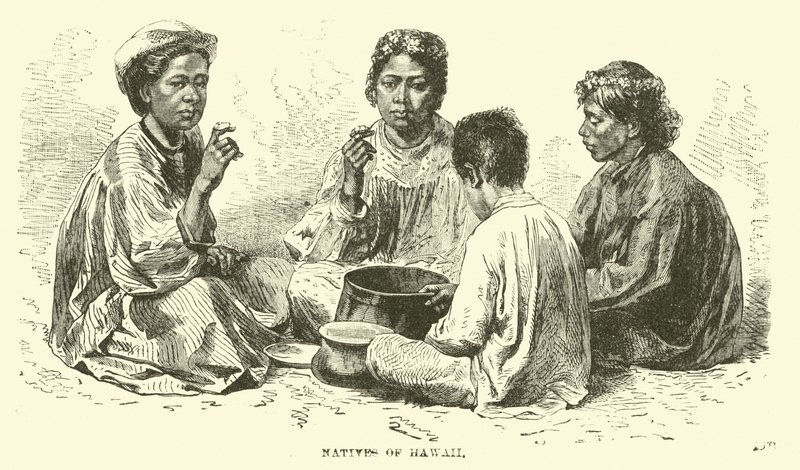 Inboorlingen van Hawaï door English School