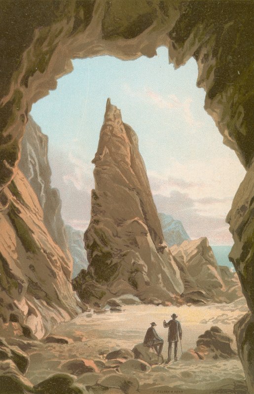Needle Rock Cavern--Jersey door English School