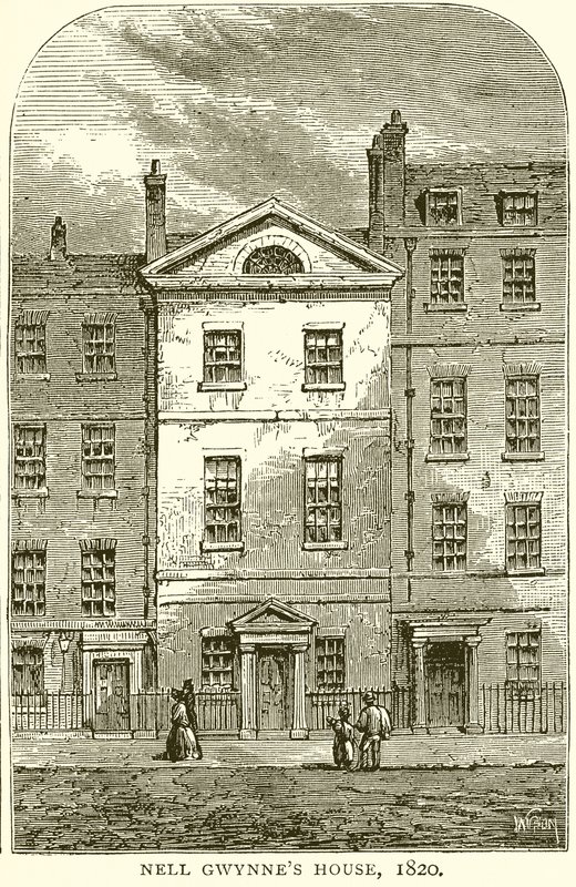 Huis van Nell Gwynne, 1820 door English School