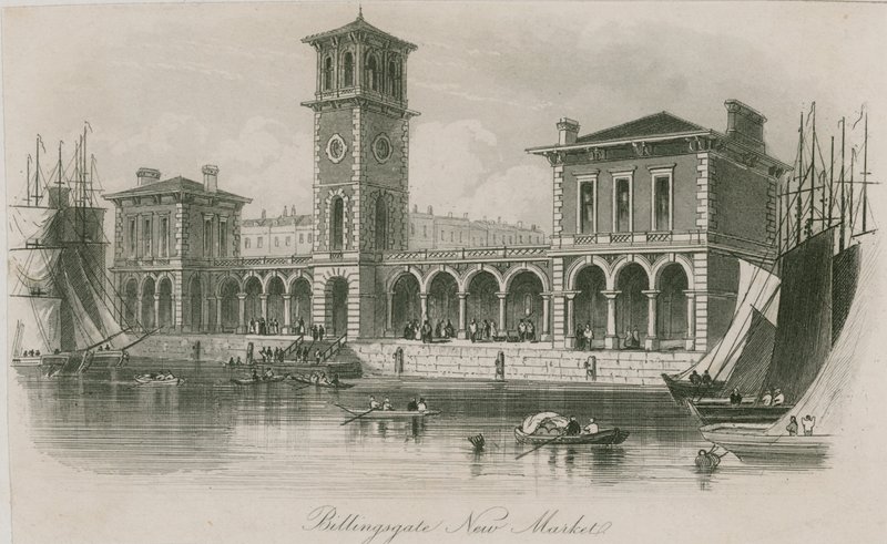 Nieuwe Billingsgate Markt door English School