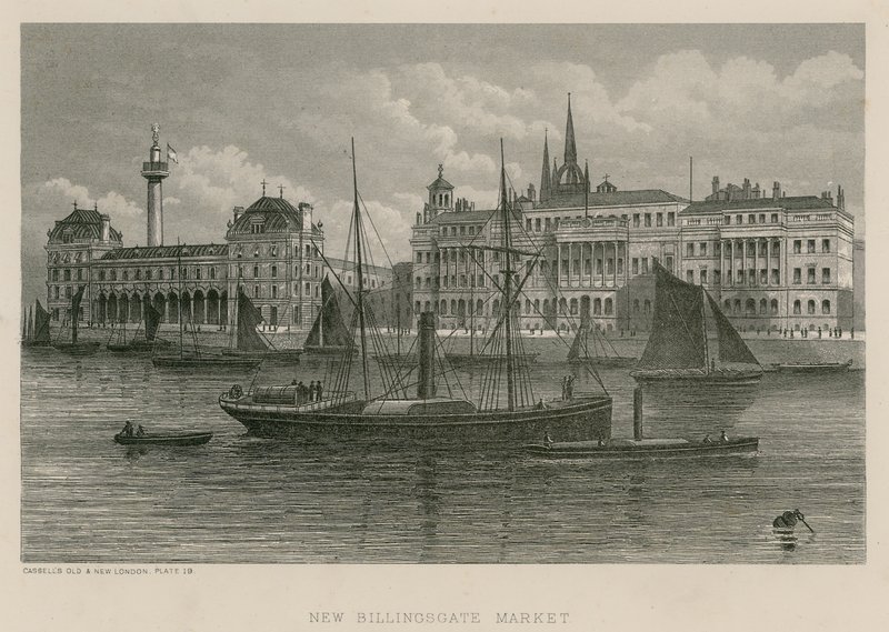 Nieuwe Billingsgate Markt door English School