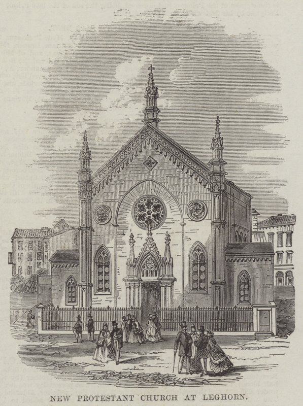 Nieuwe Protestantse Kerk in Livorno door English School