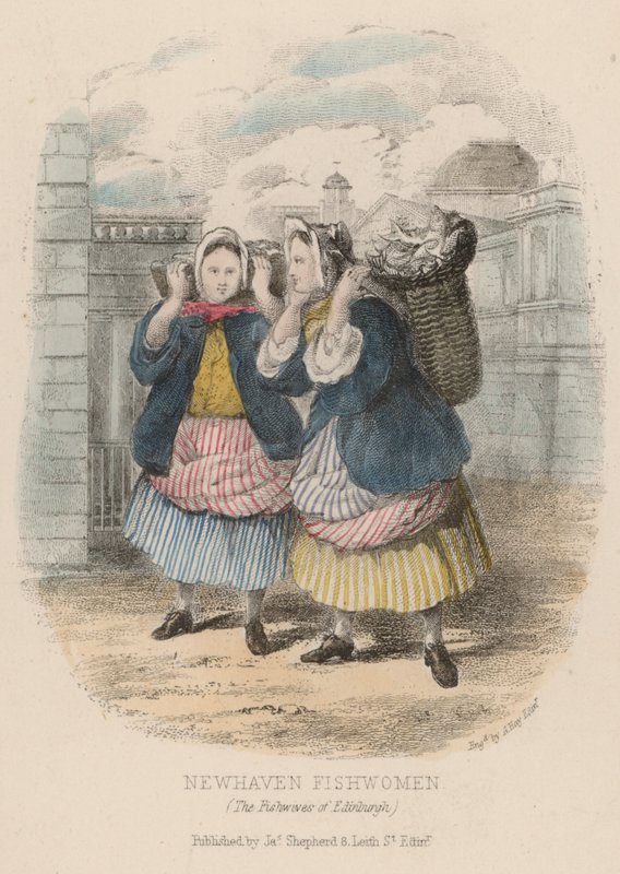 Newhaven visvrouwen, Edinburgh door English School