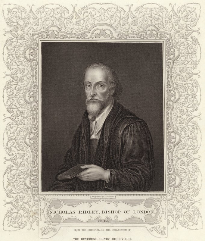 Nicholas Ridley door English School