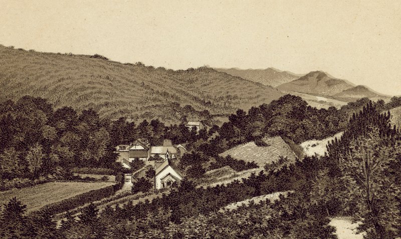 Noord-Devon: Lee Church en Valley door English School