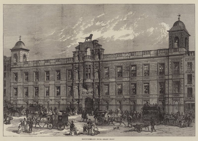 Northumberland House, Strand Voorkant door English School