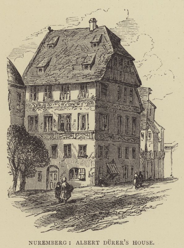Neurenberg, Huis van Albrecht Dürer door English School