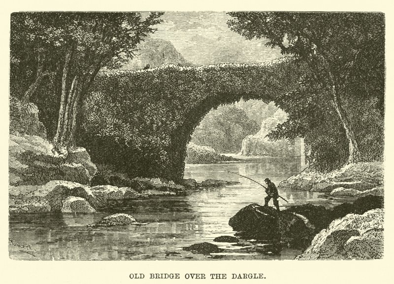 Oude Brug over de Dargle door English School