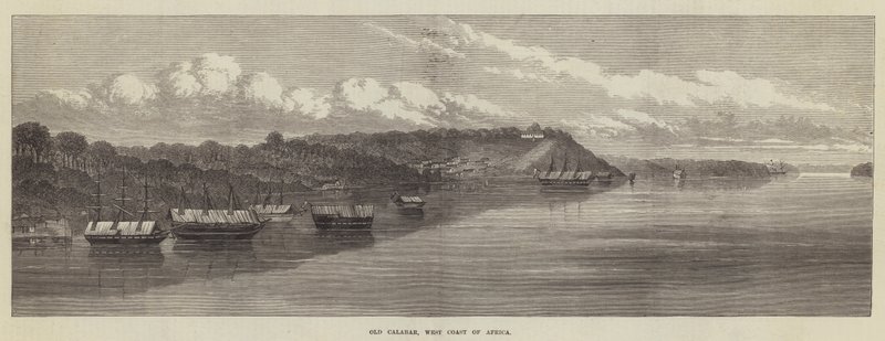 Oude Calabar, westkust van Afrika door English School