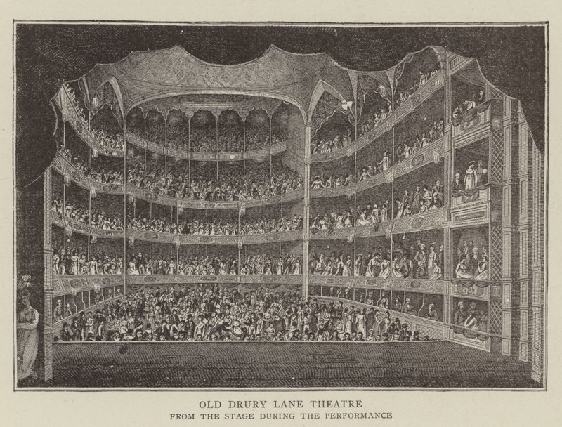 Oude Drury Lane Theater door English School