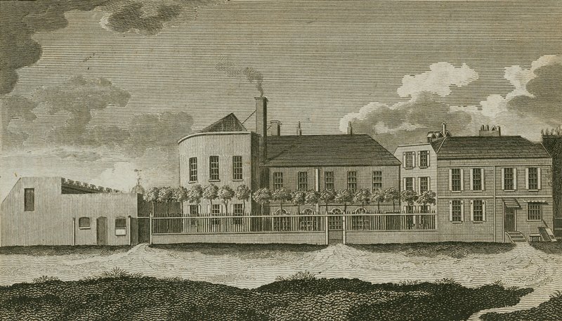 Oude White Conduit House, Pentonville, Londen door English School