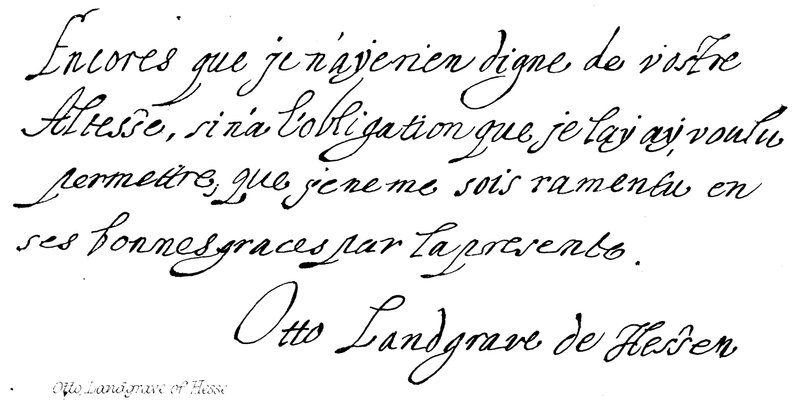 Otto, Landgraaf van Hessen door English School