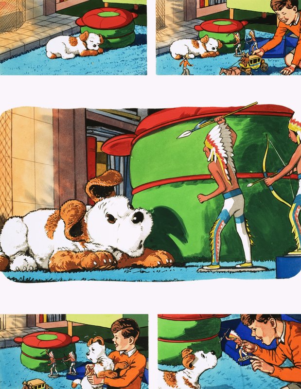 Paddy Paws door English School