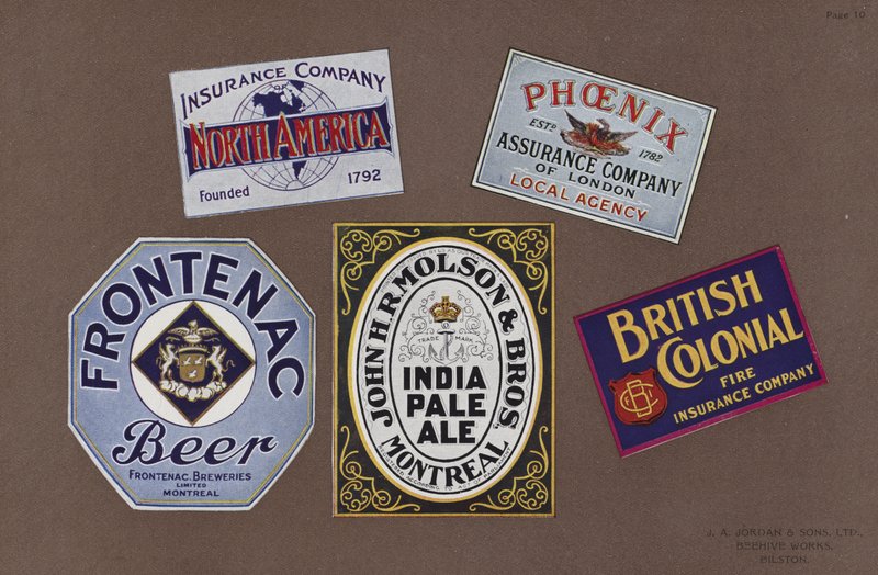 Pagina uit Jordans Enamelled Signs door English School