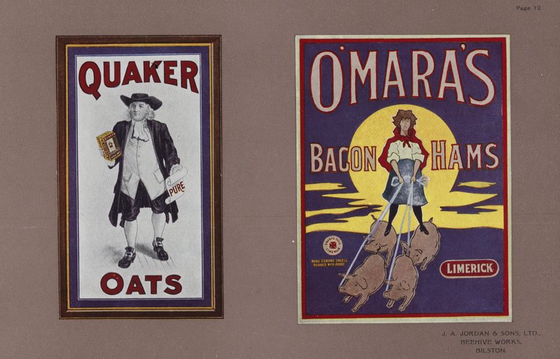 Pagina uit Jordans Enamelled Signs door English School