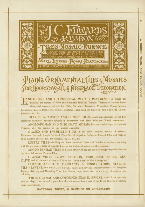 Pagina uit The Architects, Surveyors and Engineers Compendium 1892 door English School