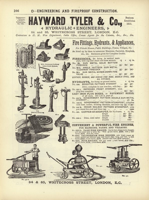 Pagina uit The Architects, Surveyors and Engineers Compendium 1892 door English School