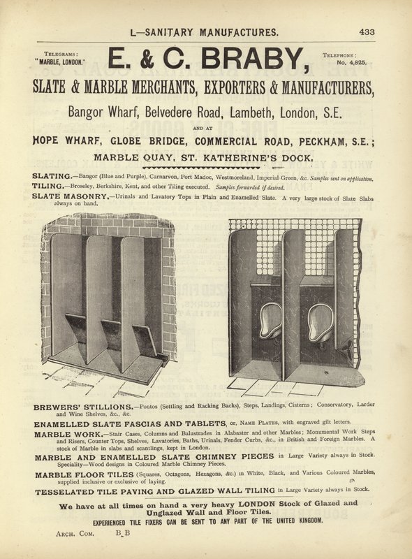 Pagina uit The Architects, Surveyors and Engineers Compendium 1892 door English School