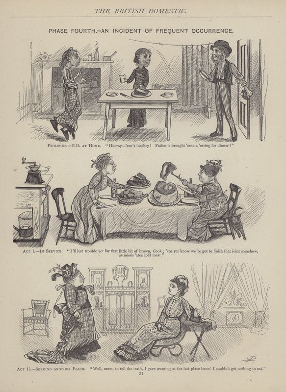 Pagina uit The British Working Man or One Who Does Not Believe In Him door English School