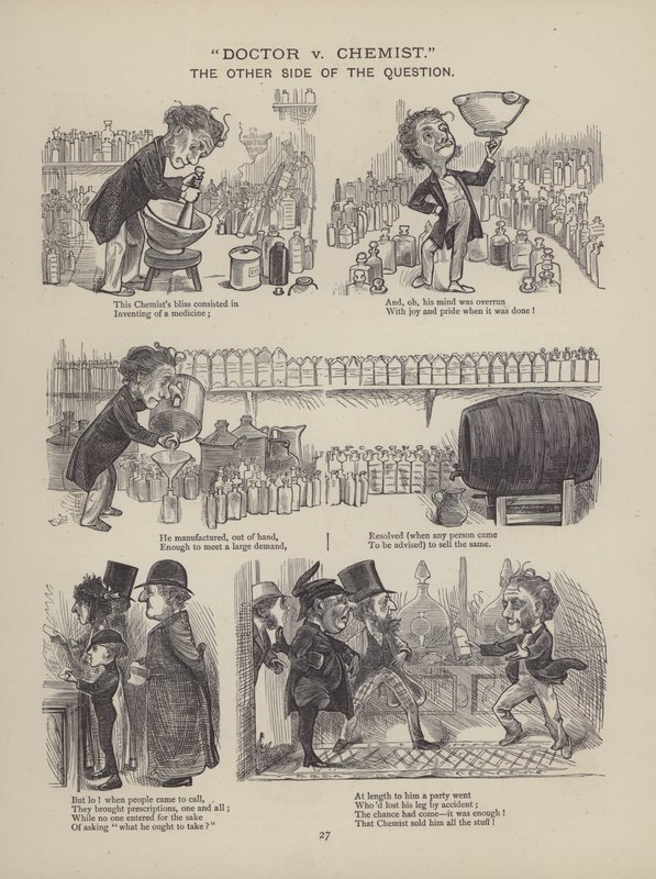Pagina uit The British Working Man or One Who Does Not Believe In Him door English School