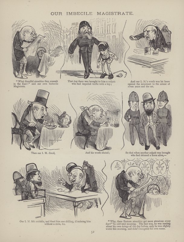 Pagina uit The British Working Man or One Who Does Not Believe In Him door English School