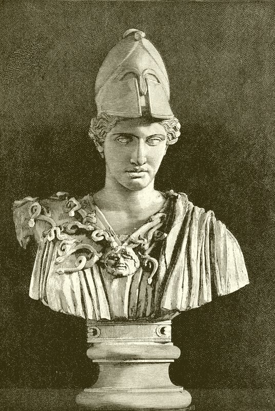 Pallas Athene door English School
