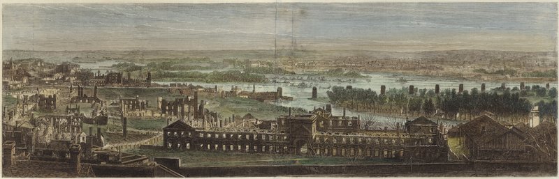 Panorama van Richmond door English School
