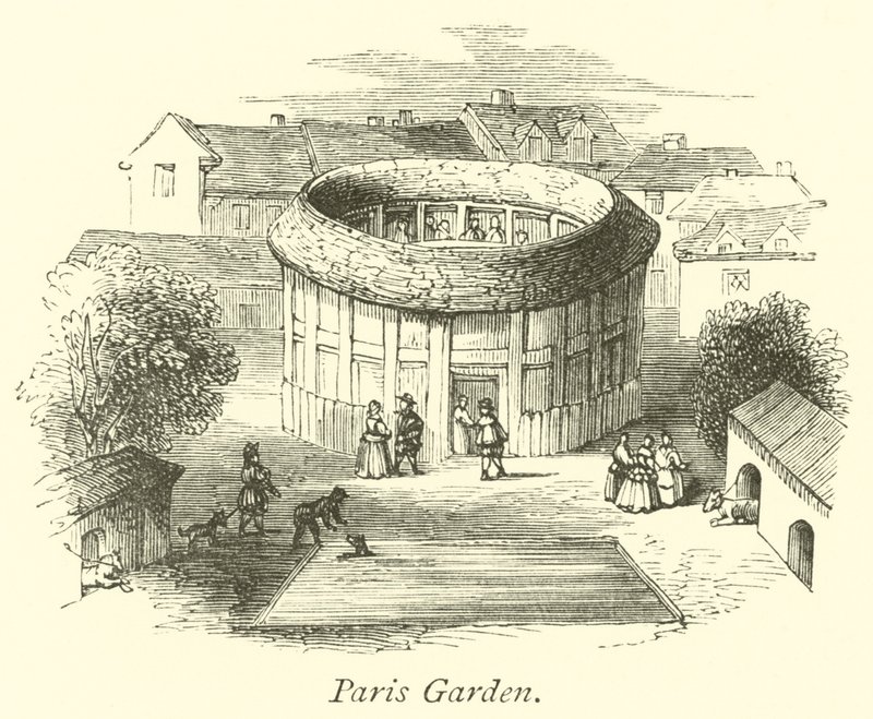 Paris Tuin door English School
