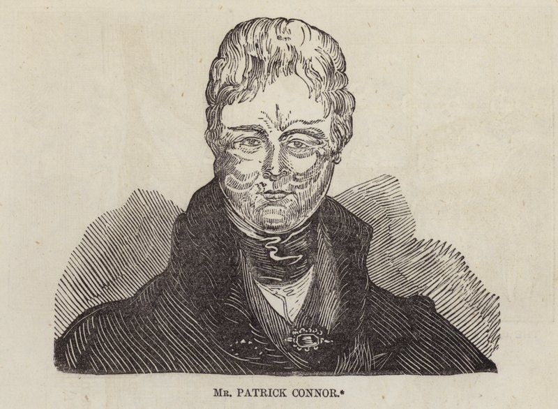 Patrick Connor, straatverkoper van bestek, Londen door English School