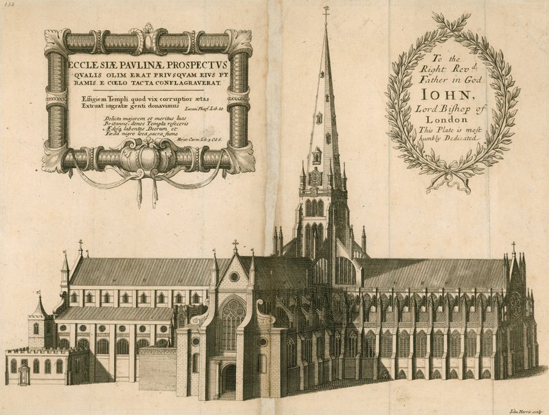 Perspectiefweergave van de St. Paul