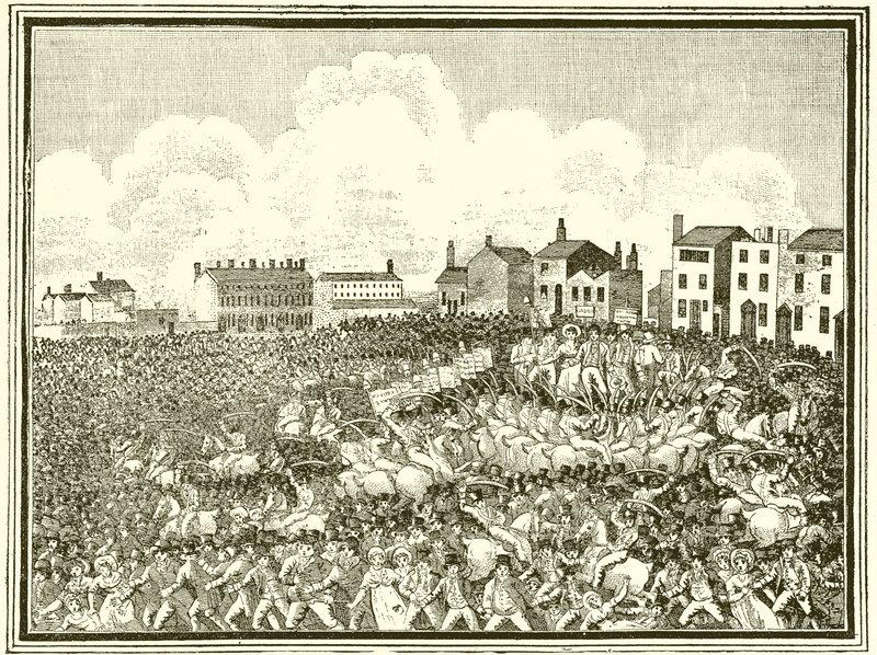 Peterloo bloedbad door English School