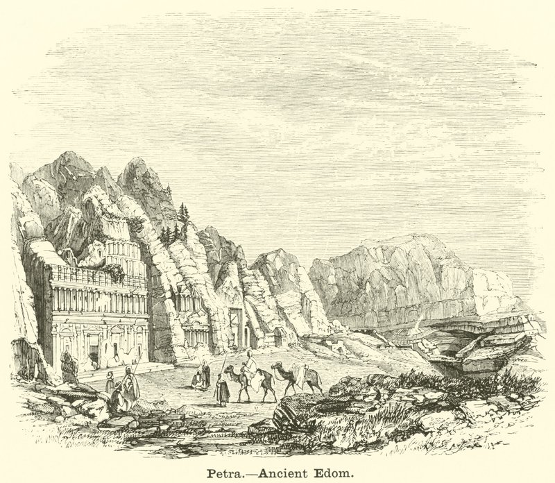 Petra, oud Edom door English School