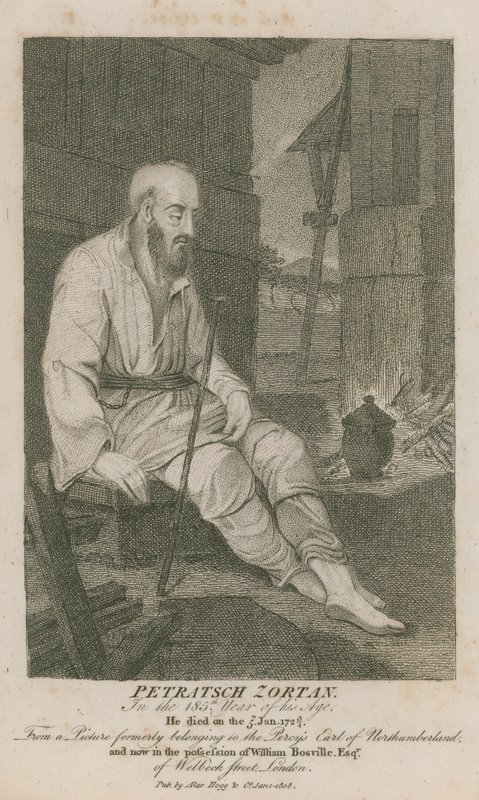 Petratsch Zortan in het 185e jaar van zijn leeftijd door English School