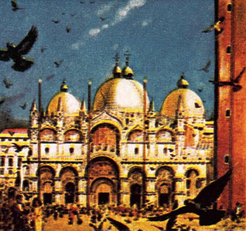 Piazza San Marco, Venetië door English School