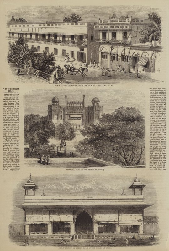 Afbeeldingen uit Delhi door English School