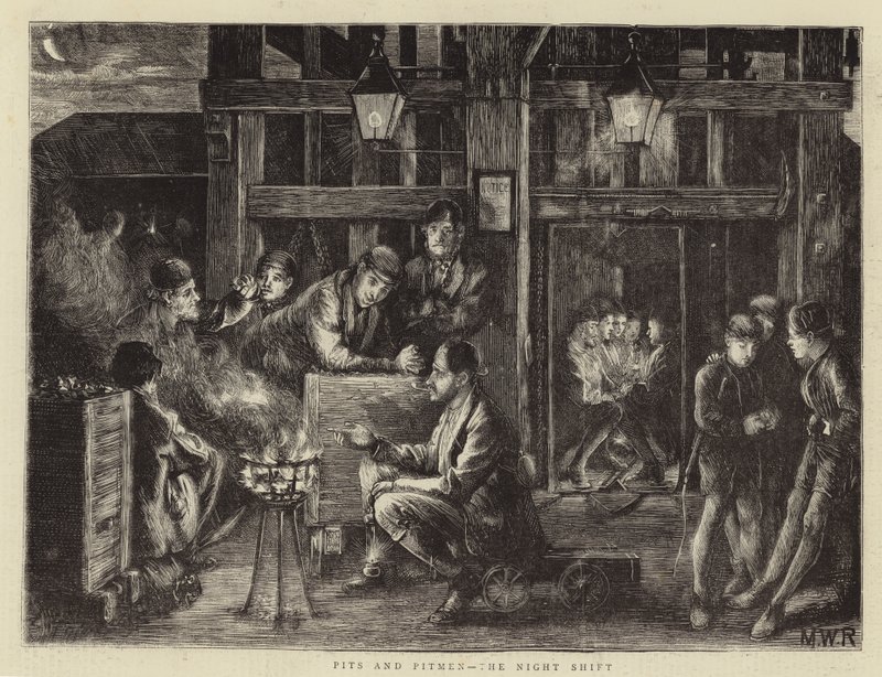 Mijnwerkers en Mijnen - De Nachtploeg door English School