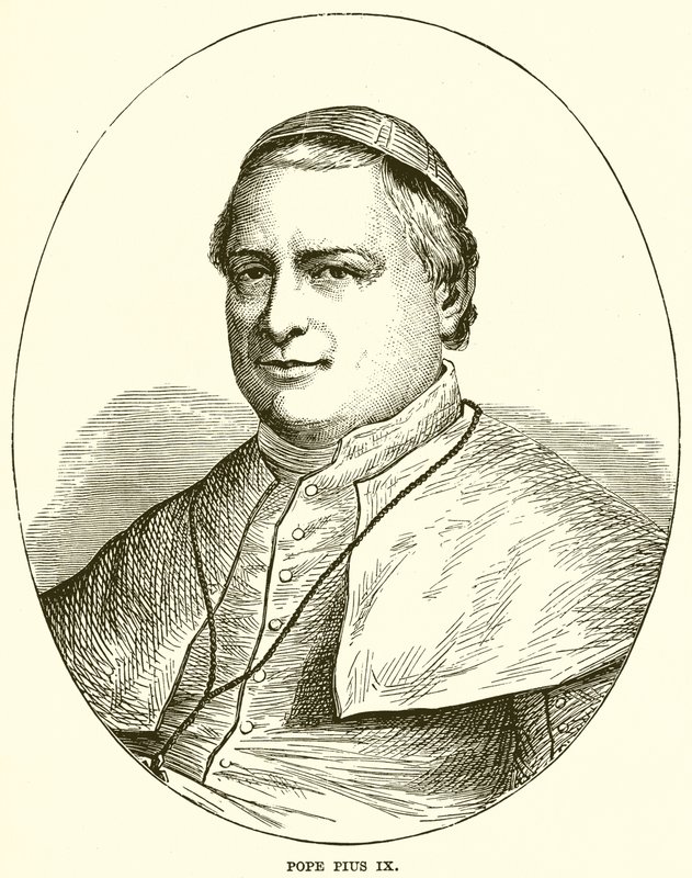 Paus Pius IX door English School